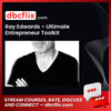 Ray Edwards – Ultimate Entrepreneur Toolkit free downoad, dbcflix, dbcflix.com, storedbc.com, downloadbusinesscourse, mega, google drive