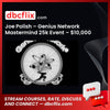 Joe Polish – Genius Network Mastermind 25k Event – $10,000 free downoad, dbcflix, dbcflix.com, storedbc.com, downloadbusinesscourse, mega, google drive