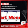 John Paul Mendocha Speedstart Monday FREE DOWNLOAD