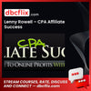 Lenny Rowell Cpa Affiliate Success FREE DOWNLOAD