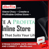 Steve Chou Create A Profitable Online Store Deluxe 2017 FREE DOWNLOAD