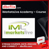 Academy, Course, iMarketsLive, iMarketsLive Academy – Course