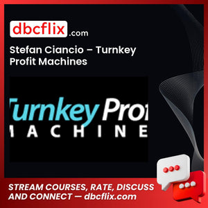 Stefan Ciancio Turnkey Profit Machines FREE DOWNLOAD