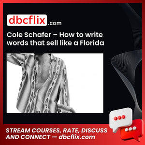 download, downloadbusinesscourse, drive, fast, free, google, mega, rapidgator, torrent Cole Schafer – How to write words that sell like a Florida Snow Cone Vendor