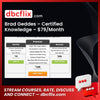 Brad Geddes – Certified Knowledge – $79/Month free downoad, dbcflix, dbcflix.com, storedbc.com, downloadbusinesscourse, mega, google drive