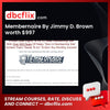 Membernaire By Jimmy D. Brown worth $997 free downoad, dbcflix, dbcflix.com, storedbc.com, downloadbusinesscourse, mega, google drive