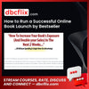 How to Run a Successful Online Book Launch by Bestseller Diana Heuser + OTO worth $27.53 free downoad, dbcflix, dbcflix.com, storedbc.com, downloadbusinesscourse, mega, google drive