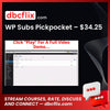 WP Subs Pickpocket – $34.25 free downoad, dbcflix, dbcflix.com, storedbc.com, downloadbusinesscourse, mega, google drive
