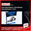 Solo Ads Police + WordPress Wonderland + OTO free downoad, dbcflix, dbcflix.com, storedbc.com, downloadbusinesscourse, mega, google drive