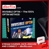 INVISIBLE OPTIN – The 100% OPTIN METHOD free downoad, dbcflix, dbcflix.com, storedbc.com, downloadbusinesscourse, mega, google drive