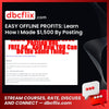 EASY OFFLINE PROFITS: Learn How I Made $1,500 By Posting One FREE Ad! … Do EXACTLY What I Did! free downoad, dbcflix, dbcflix.com, storedbc.com, downloadbusinesscourse, mega, google drive