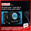 FB Viral Cash – Over $1k in Profit in 1 Day, with 1 Offer with FaceBook CPA! – $13 free downoad, dbcflix, dbcflix.com, storedbc.com, downloadbusinesscourse, mega, google drive