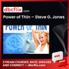 Power of Thin – Steve G. Jones free downoad, dbcflix, dbcflix.com, storedbc.com, downloadbusinesscourse, mega, google drive