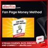 Fan Page Money Method free downoad, dbcflix, dbcflix.com, storedbc.com, downloadbusinesscourse, mega, google drive