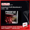 Knockout Profit Blackbook + OTO – $8 free downoad, dbcflix, dbcflix.com, storedbc.com, downloadbusinesscourse, mega, google drive