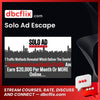 Solo Ad Escape free downoad, dbcflix, dbcflix.com, storedbc.com, downloadbusinesscourse, mega, google drive