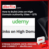 How to Build Links on High Domain Authority Sites – $75 free downoad, dbcflix, dbcflix.com, storedbc.com, downloadbusinesscourse, mega, google drive