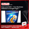 Easy Local SEO – Your Business Website to Google Page 1 – Price $28 free downoad, dbcflix, dbcflix.com, storedbc.com, downloadbusinesscourse, mega, google drive