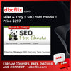 Mike & Troy – SEO Post Panda – Price $297 free downoad, dbcflix, dbcflix.com, storedbc.com, downloadbusinesscourse, mega, google drive