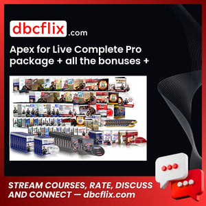 Apex for Live Complete Pro package + all the bonuses + OTO’s free downoad, dbcflix, dbcflix.com, storedbc.com, downloadbusinesscourse, mega, google drive