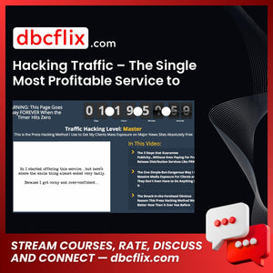 Hacking Traffic – The Single Most Profitable Service to Offer Clients free downoad, dbcflix, dbcflix.com, storedbc.com, downloadbusinesscourse, mega, google drive