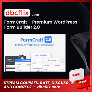 FormCraft – Premium WordPress Form Builder 2.0 free downoad, dbcflix, dbcflix.com, storedbc.com, downloadbusinesscourse, mega, google drive