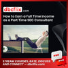 How to Earn a Full Time Income as a Part Time SEO Consultant free downoad, dbcflix, dbcflix.com, storedbc.com, downloadbusinesscourse, mega, google drive