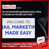 Email Marketing Made Easy: How to Build an Email List Fast – $197 free downoad, dbcflix, dbcflix.com, storedbc.com, downloadbusinesscourse, mega, google drive