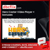 Hero Caster Video Player + bonuses free downoad, dbcflix, dbcflix.com, storedbc.com, downloadbusinesscourse, mega, google drive