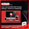 How I Earned $60,000 Simply Selling T-shirts on Teespring  free downoad, dbcflix, dbcflix.com, storedbc.com, downloadbusinesscourse, mega, google drive
