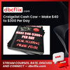 Craigslist Cash Cow – Make $40 to $300 Per Day free downoad, dbcflix, dbcflix.com, storedbc.com, downloadbusinesscourse, mega, google drive