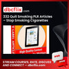 332 Quit Smoking PLR Articles – Stop Smoking Cigarettes free downoad, dbcflix, dbcflix.com, storedbc.com, downloadbusinesscourse, mega, google drive