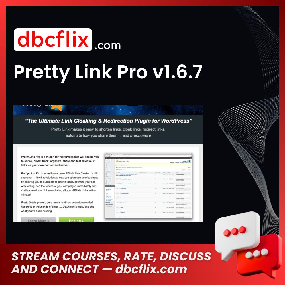 Pretty Link Pro v1.6.7 free downoad, dbcflix, dbcflix.com, storedbc.com, downloadbusinesscourse, mega, google drive