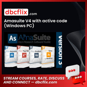 Amasuite V4 with active code (Windows PC) free downoad, dbcflix, dbcflix.com, storedbc.com, downloadbusinesscourse, mega, google drive
