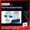 The Five Dollar Posts free downoad, dbcflix, dbcflix.com, storedbc.com, downloadbusinesscourse, mega, google drive