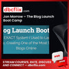 Jon Morrow – The Blog Launch Boot Camp free downoad, dbcflix, dbcflix.com, storedbc.com, downloadbusinesscourse, mega, google drive