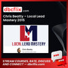 Chris Beatty – Local Lead Mastery 2015 free downoad, dbcflix, dbcflix.com, storedbc.com, downloadbusinesscourse, mega, google drive