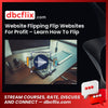 Website Flipping Flip Websites For Profit – Learn How To Flip Websites for Instant Cash and Daily – $195 free downoad, dbcflix, dbcflix.com, storedbc.com, downloadbusinesscourse, mega, google drive