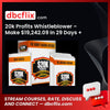 20k Profits Whistleblower – Make $19,242.09 In 29 Days + All OTO’s  free downoad, dbcflix, dbcflix.com, storedbc.com, downloadbusinesscourse, mega, google drive