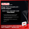 Blogs That Converts 2.0 – Derek Halpern free downoad, dbcflix, dbcflix.com, storedbc.com, downloadbusinesscourse, mega, google drive