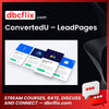ConvertedU – LeadPages free downoad, dbcflix, dbcflix.com, storedbc.com, downloadbusinesscourse, mega, google drive