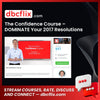 The Confidence Course – DOMINATE Your 2017 Resolutions – Brendon Burchard free downoad, dbcflix, dbcflix.com, storedbc.com, downloadbusinesscourse, mega, google drive