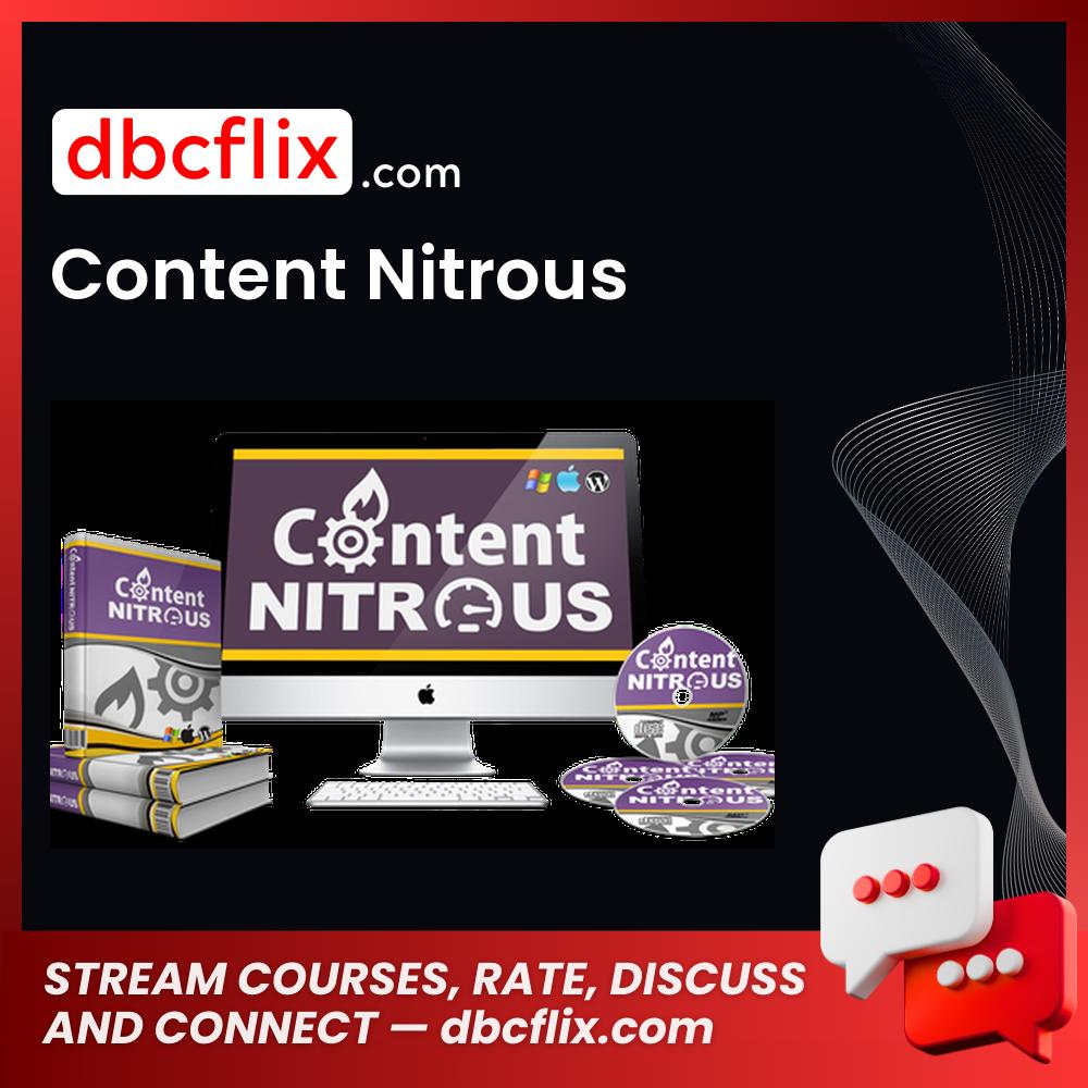 Content Nitrous free downoad, dbcflix, dbcflix.com, storedbc.com, downloadbusinesscourse, mega, google drive