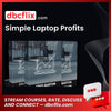 Simple Laptop Profits free downoad, dbcflix, dbcflix.com, storedbc.com, downloadbusinesscourse, mega, google drive