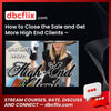 How to Close the Sale and Get More High End Clients – CoachGlue free downoad, dbcflix, dbcflix.com, storedbc.com, downloadbusinesscourse, mega, google drive