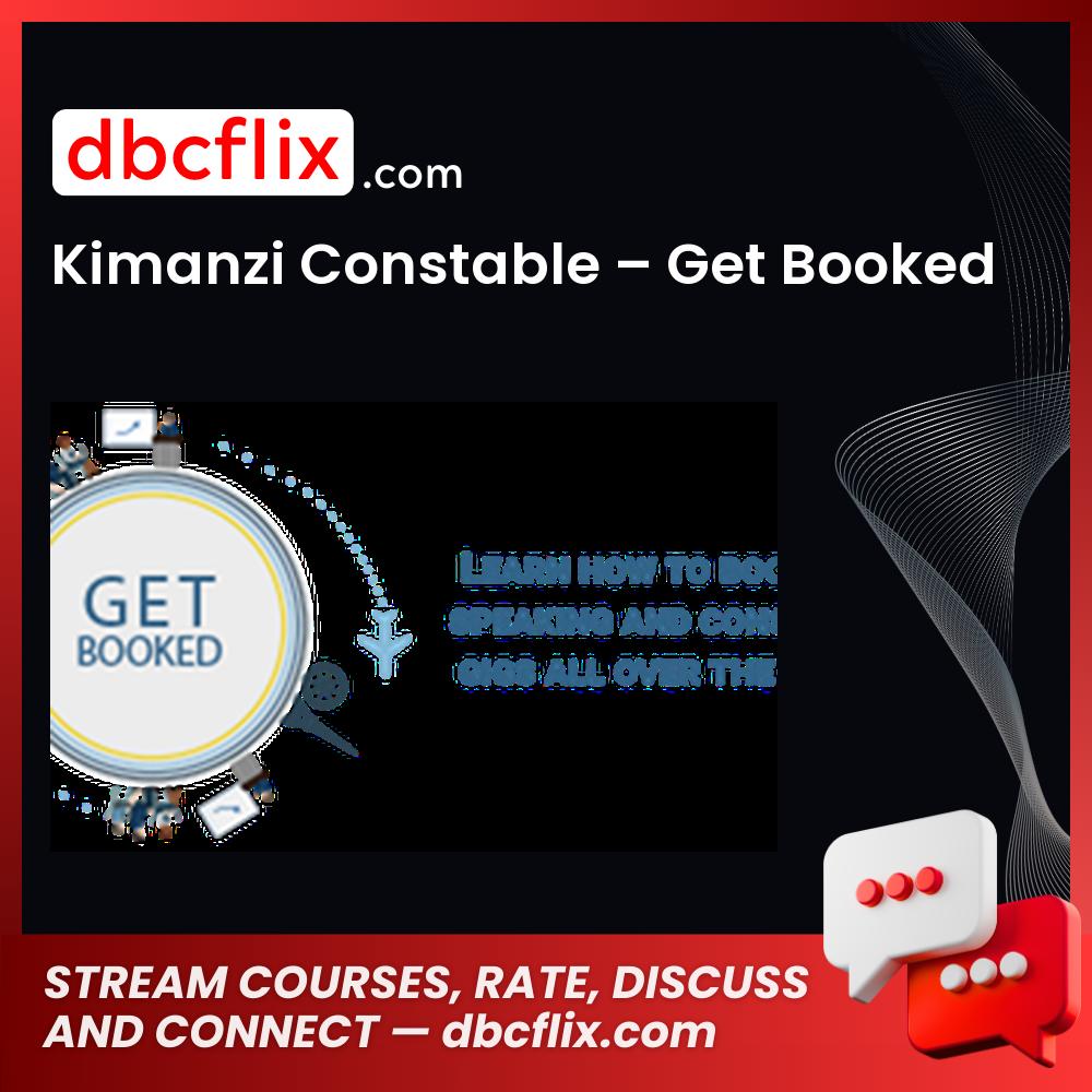 Kimanzi Constable Get Booked FREE DOWNLOAD