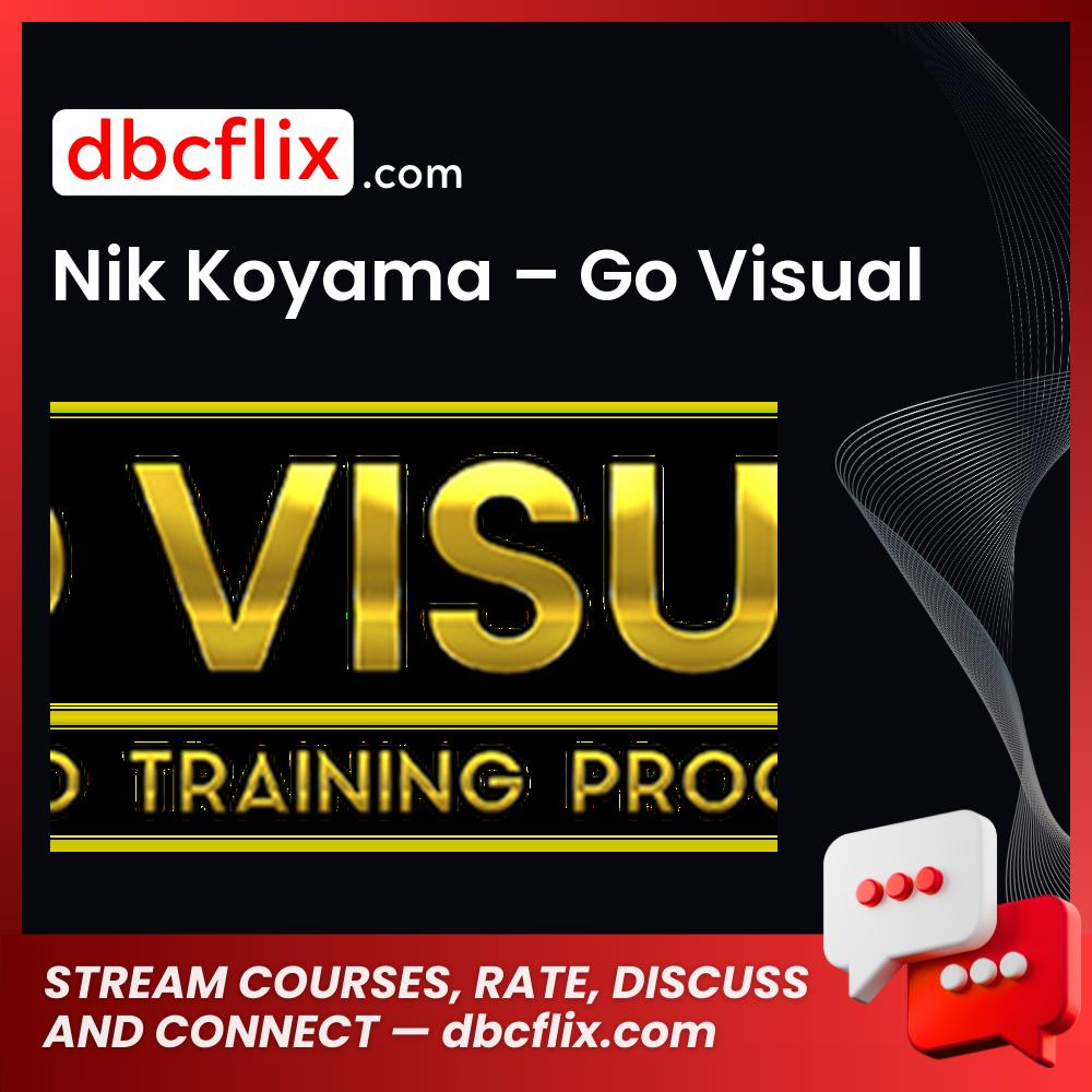Nik Koyama Go Visual FREE DOWNLOAD