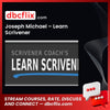 Joseph Michael Learn Scrivener FREE DOWNLOAD