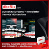 Duston McGroarty – Newsletter Secrets Masterclass free downoad, dbcflix, dbcflix.com, storedbc.com, downloadbusinesscourse, mega, google drive