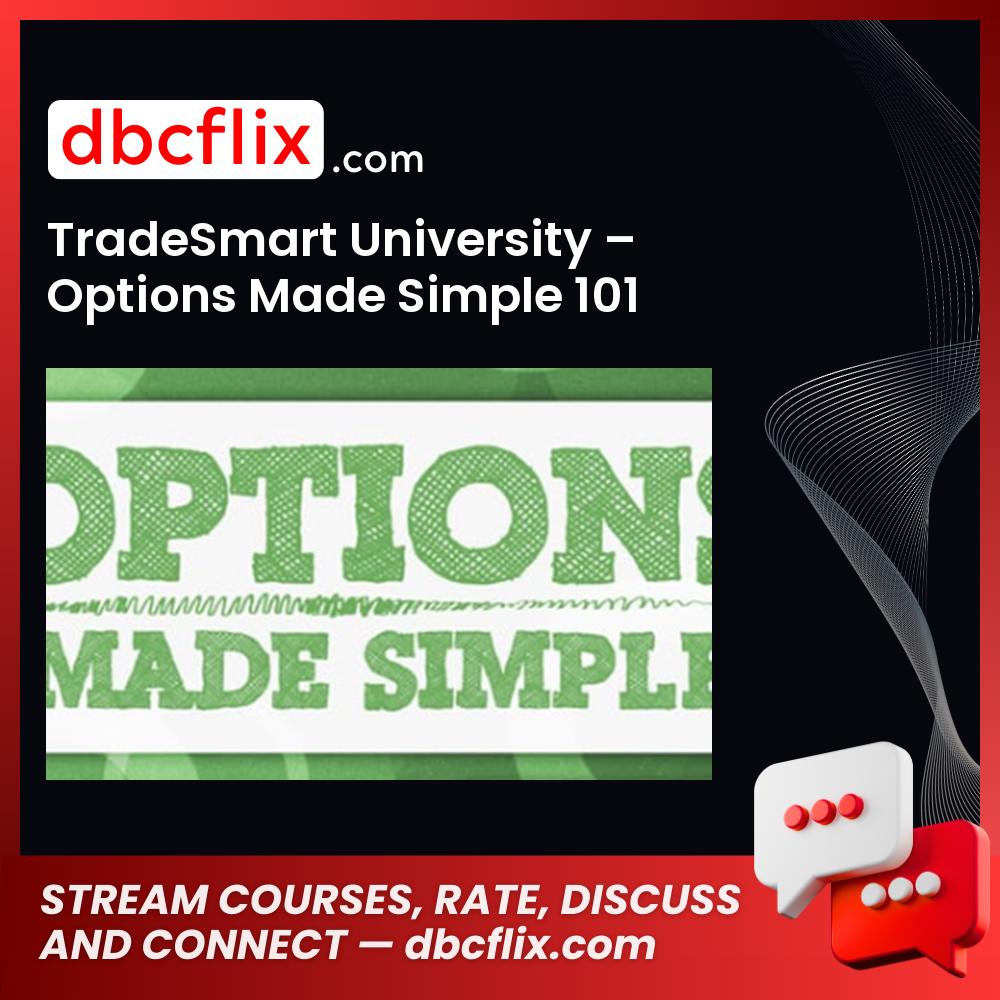 Tradesmart University Options Made Simple 101 FREE DOWNLOAD